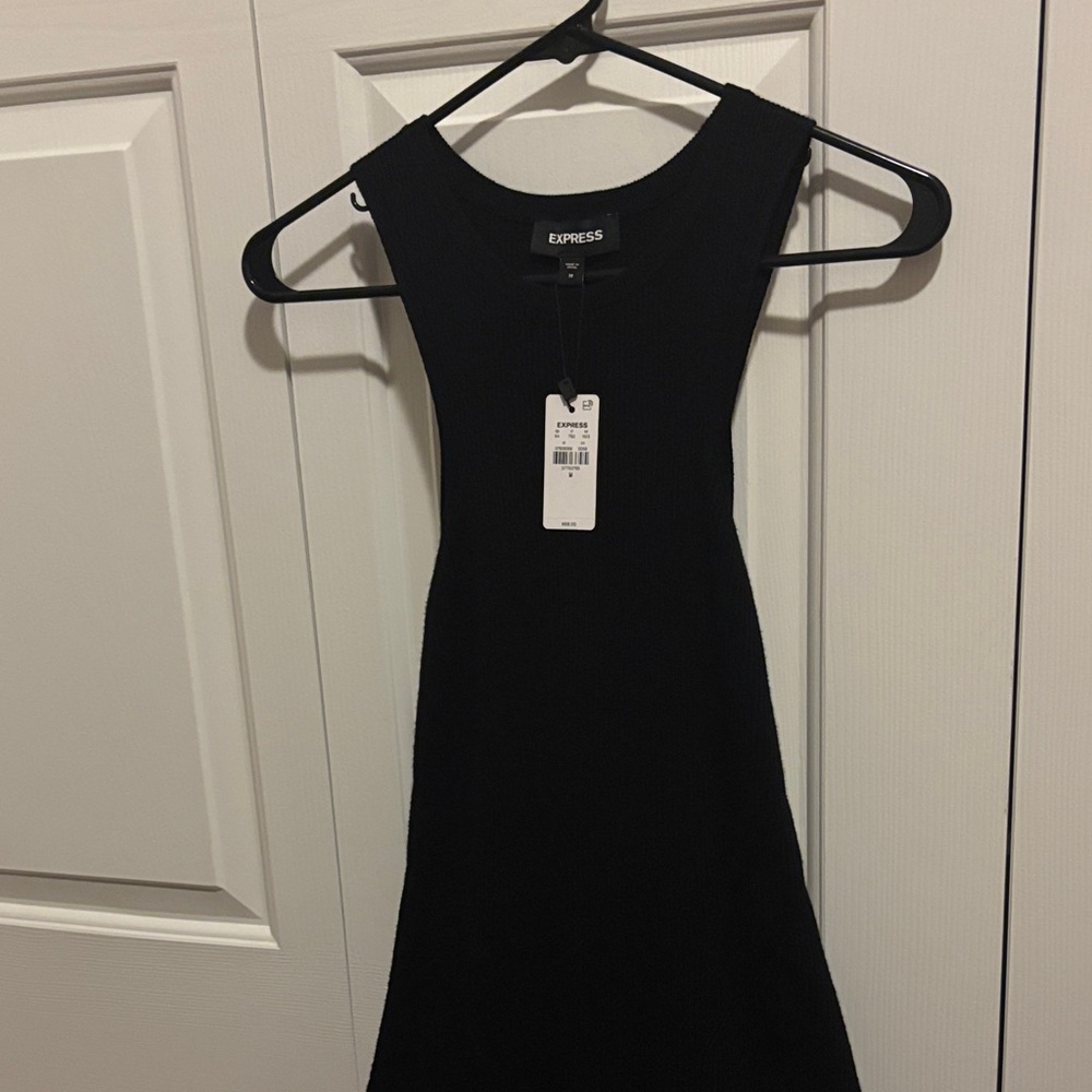 Express Classic Black Mini Dress